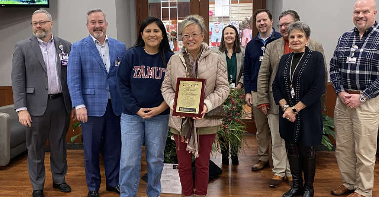 Photo, from left: Micah Johnson, Jason Adams, Jennifer Davis, Suki O'Neal, Jennifer Wright, Ryan Moon, David Karchut, Francine Francis, Glen Boles 